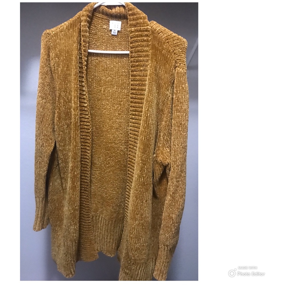Mustard Cardigan